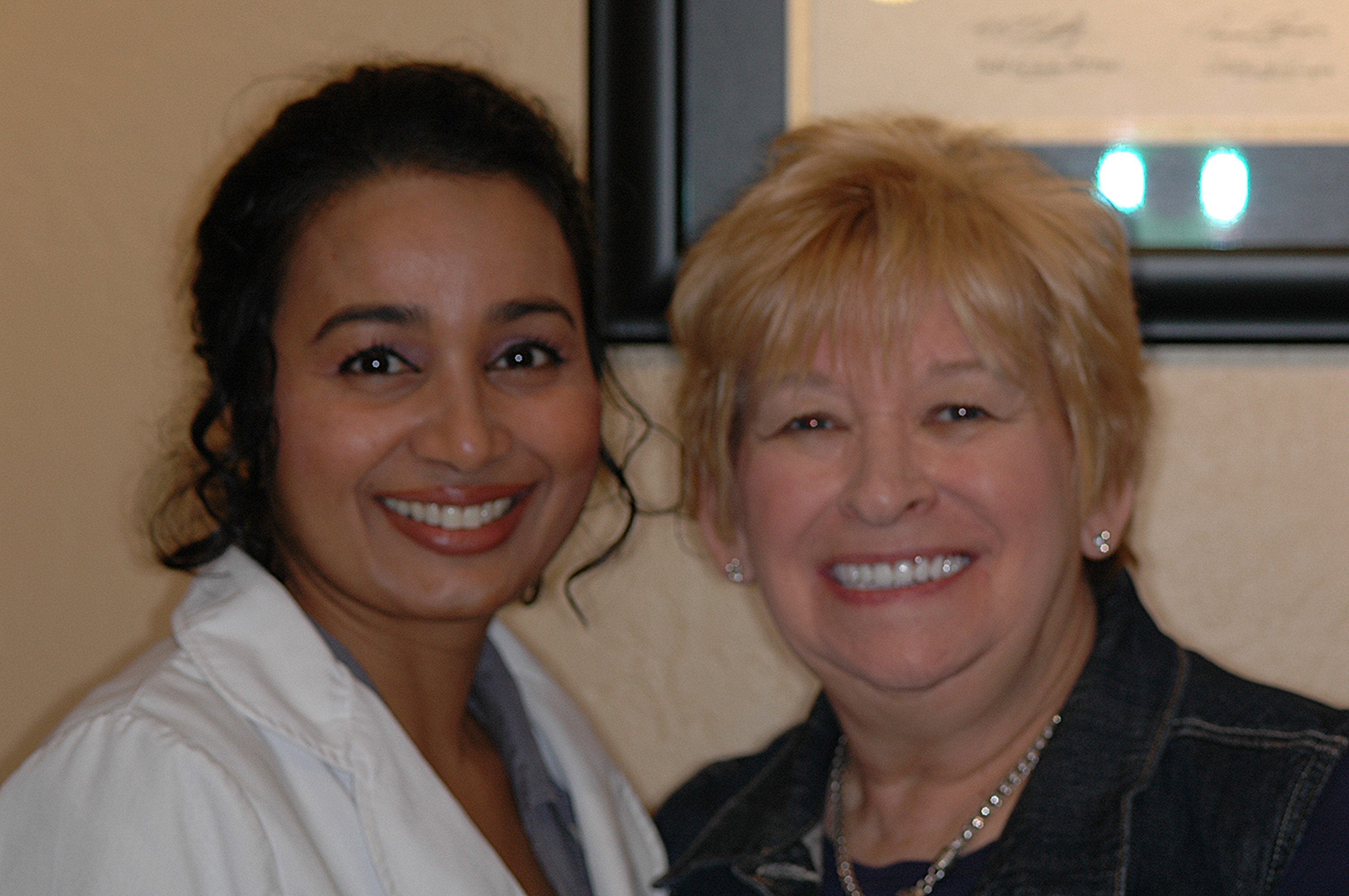 dentist patient happy smile dental care
